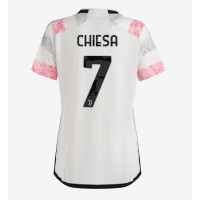 Juventus Federico Chiesa #7 Auswärtstrikot Frauen 2023-24 Kurzarm